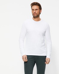 Klassisk hvit genser fra Samsøe Samsøe